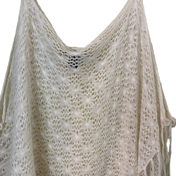 Vintage Arden B Crochet Cold Shoulder Top Size Large - Picture 2 of 10